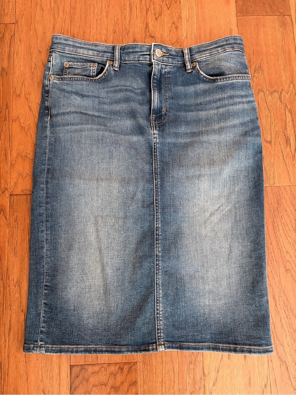 Ralph Lauren like new stretch denim skirt 10